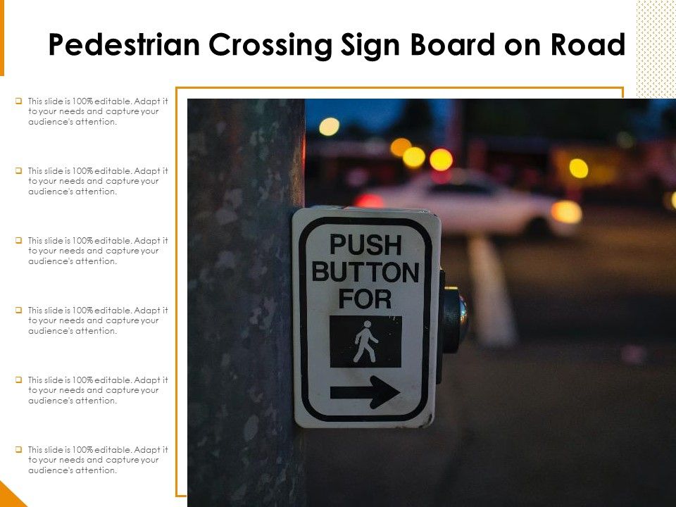 Pedestrian_Crossing_Sign_Board_On_Road_Ppt_PowerPoint_Presentation_File_Deck_PDF_Slide_1.jpg