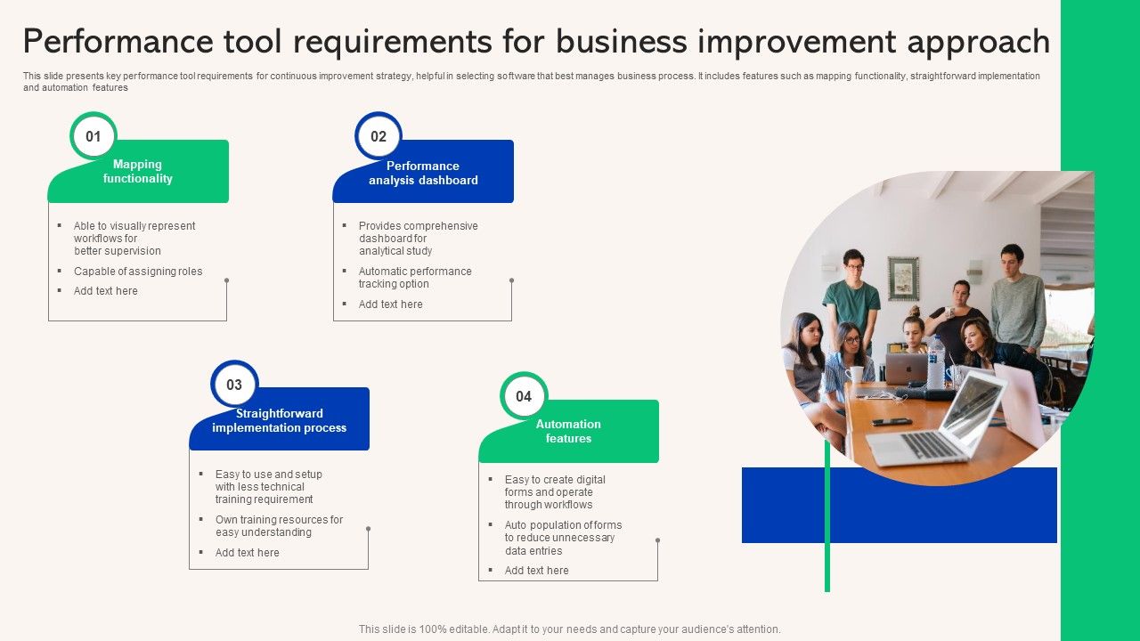 Performance_Tool_Requirements_For_Business_Improvement_Approach_Pictures_PDF_Slide_1.jpg