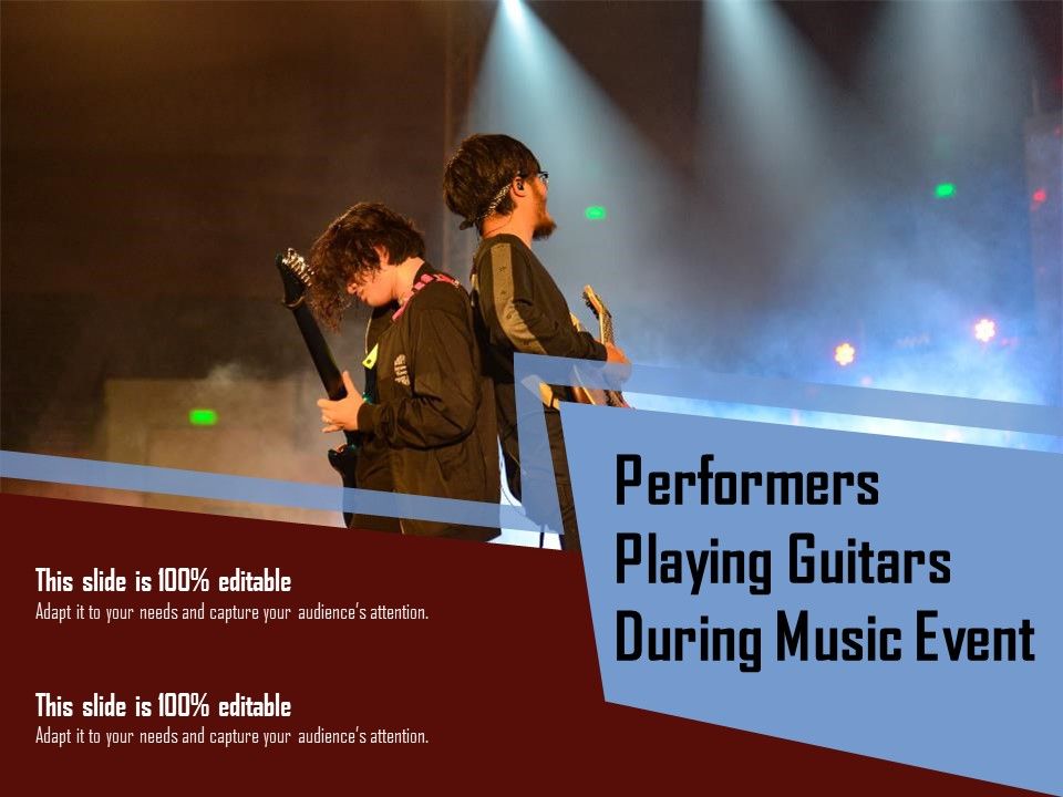 Performers_Playing_Guitars_During_Music_Event_Ppt_PowerPoint_Presentation_Gallery_Graphics_Pictures_PDF_Slide_1.jpg