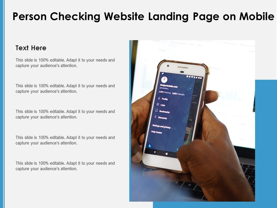 Person_Checking_Website_Landing_Page_On_Mobile_Ppt_PowerPoint_Presentation_Deck_PDF_Slide_1.jpg