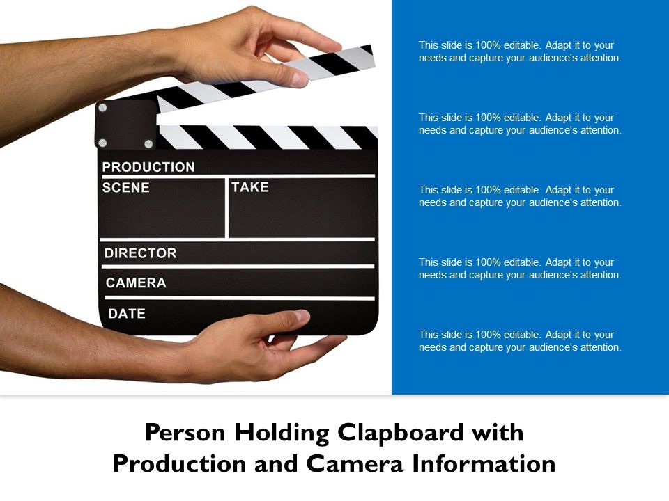 Person_Holding_Clapboard_With_Production_And_Camera_Information_Ppt_PowerPoint_Presentation_File_Model_PDF_Slide_1.jpg