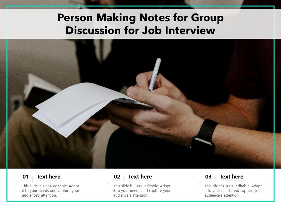 Person_Making_Notes_For_Group_Discussion_For_Job_Interview_Ppt_PowerPoint_Presentation_Layouts_Master_Slide_PDF_Slide_1.jpg
