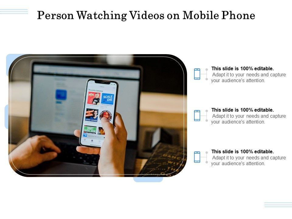 Person_Watching_Videos_On_Mobile_Phone_Ppt_PowerPoint_Presentation_Pictures_Diagrams_PDF_Slide_1.jpg