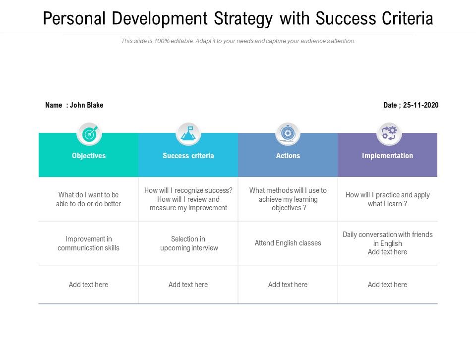Personal_Development_Strategy_With_Success_Criteria_Ppt_PowerPoint_Presentation_Gallery_Templates_PDF_Slide_1.jpg