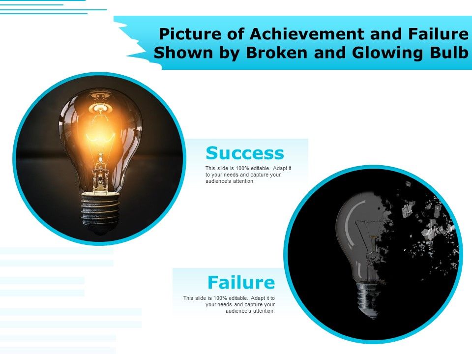 Picture_Of_Achievement_And_Failure_Shown_By_Broken_And_Glowing_Bulb_Ppt_PowerPoint_Presentation_Slides_Objects_PDF_Slide_1.jpg