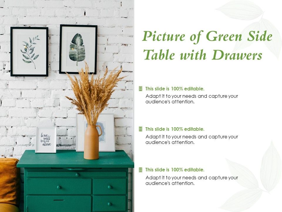 Picture_Of_Green_Side_Table_With_Drawers_Ppt_PowerPoint_Presentation_Layouts_Portfolio_Slide_1.jpg