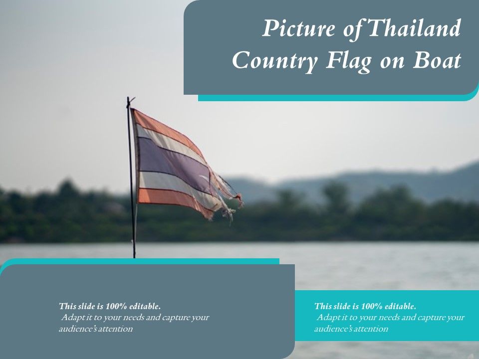 Picture_Of_Thailand_Country_Flag_On_Boat_Ppt_PowerPoint_Presentation_File_Visual_Aids_PDF_Slide_1.jpg