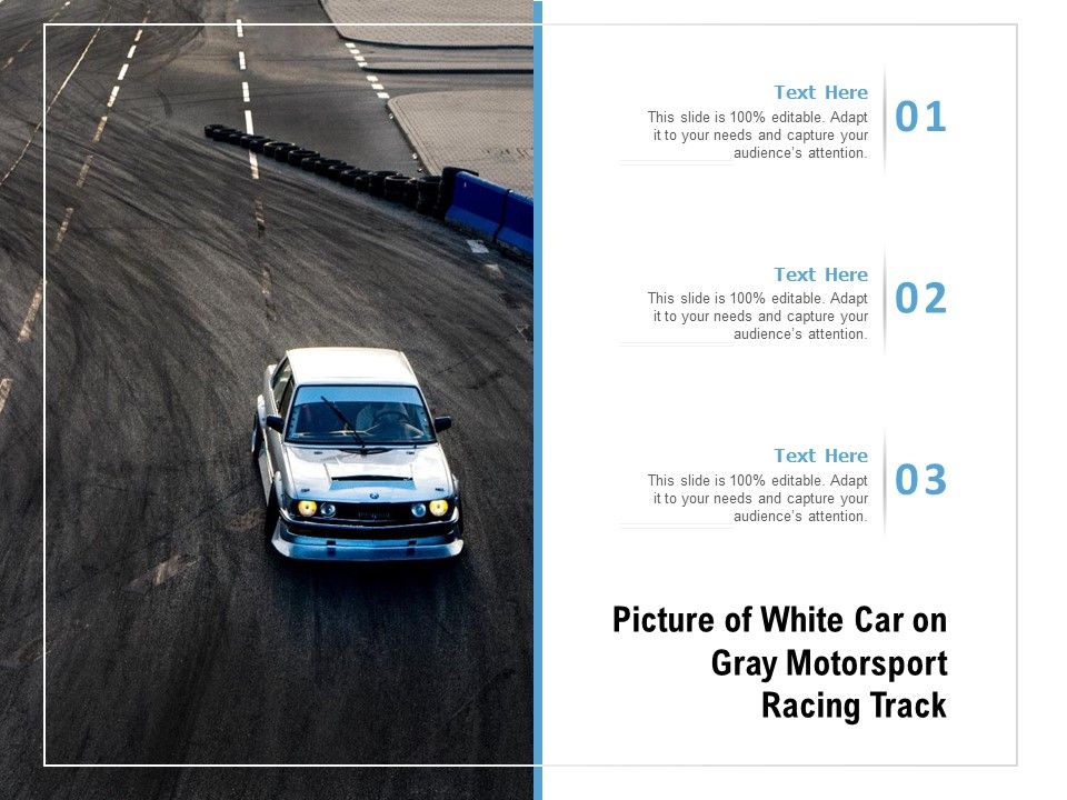 Picture_Of_White_Car_On_Gray_Motorsport_Racing_Track_Ppt_PowerPoint_Presentation_Model_Graphics_Tutorials_PDF_Slide_1.jpg