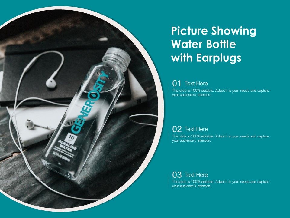 Picture_Showing_Water_Bottle_With_Earplugs_Ppt_PowerPoint_Presentation_Styles_Microsoft_PDF_Slide_1.jpg