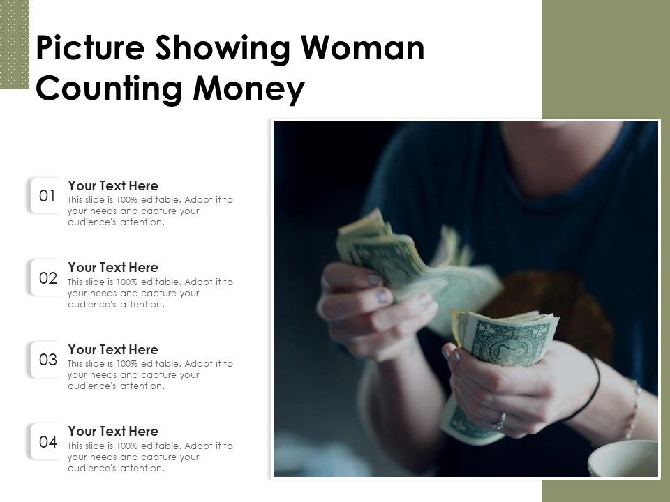 Picture_Showing_Woman_Counting_Money_Ppt_PowerPoint_Presentation_Ideas_Background_Images_PDF_Slide_1.jpg