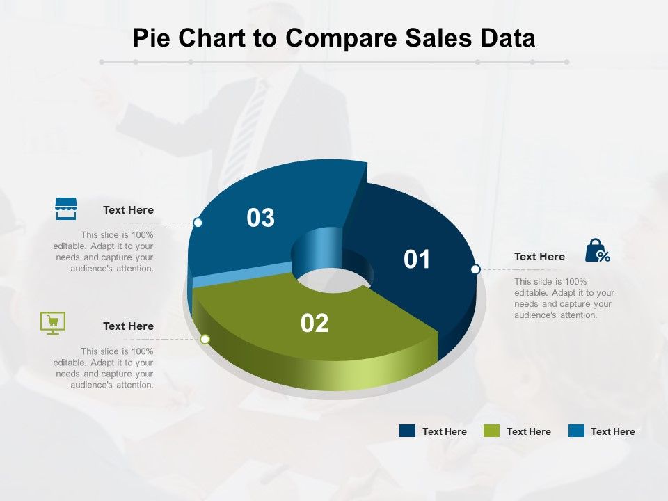 Pie_Chart_To_Compare_Sales_Data_Ppt_PowerPoint_Presentation_Gallery_Design_Templates_PDF_Slide_1.jpg