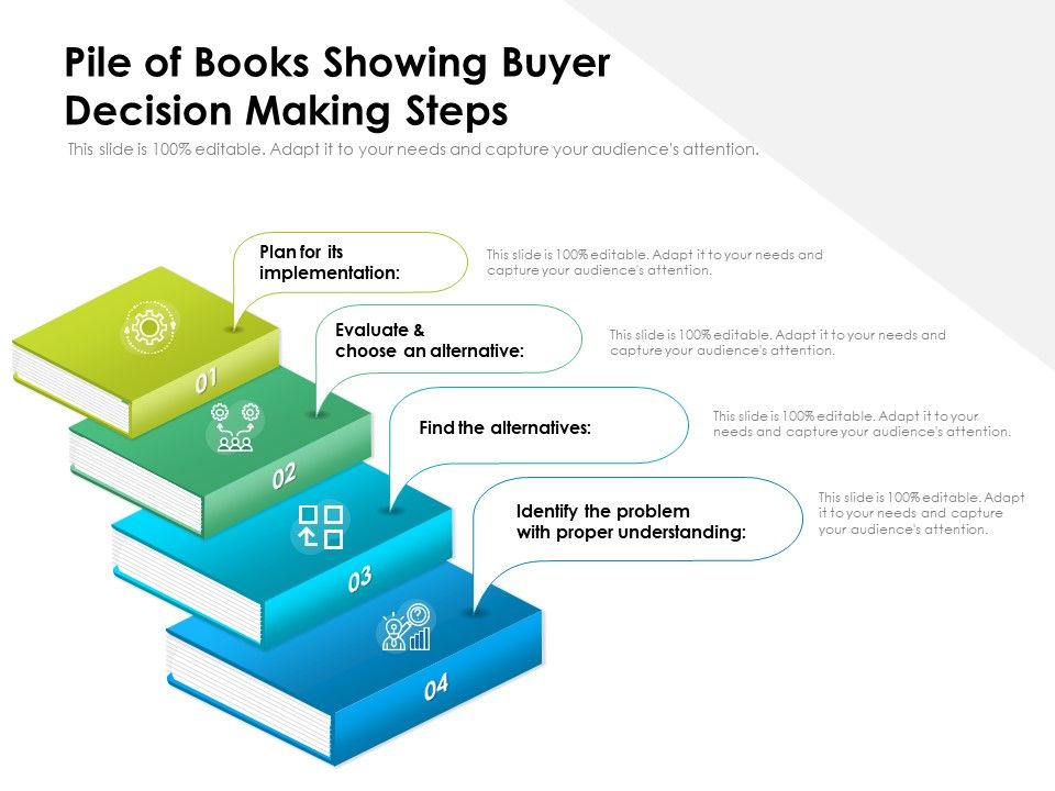 Pile_Of_Books_Showing_Buyer_Decision_Making_Steps_Ppt_PowerPoint_Presentation_File_Background_PDF_Slide_1.jpg