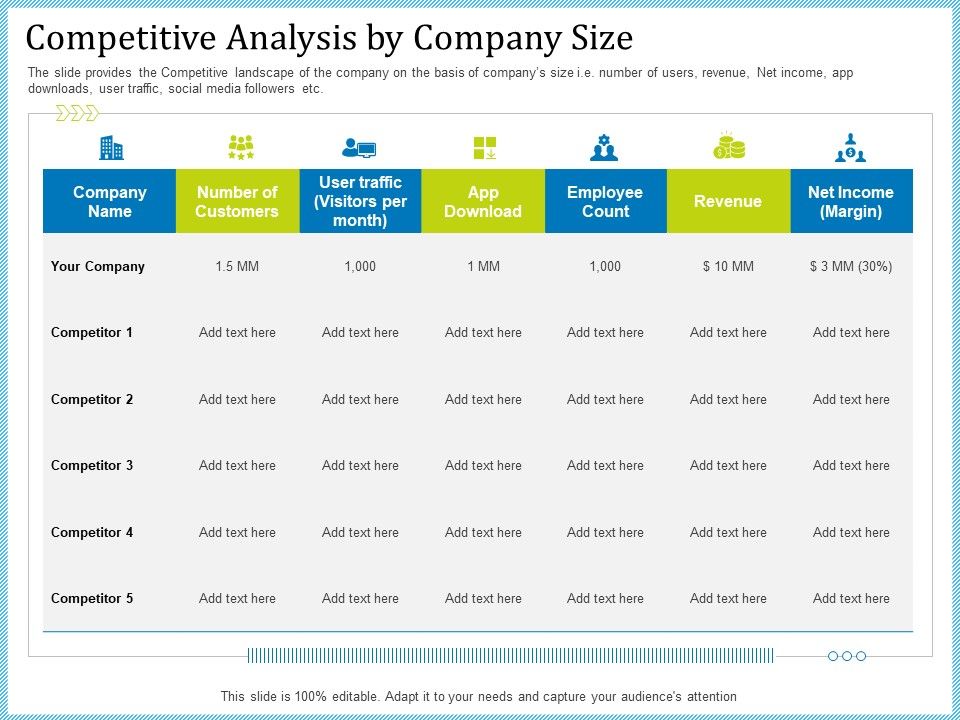 Pitch_Deck_For_Short_Term_Debt_Financing_Competitive_Analysis_By_Company_Size_Designs_PDF_Slide_1.jpg