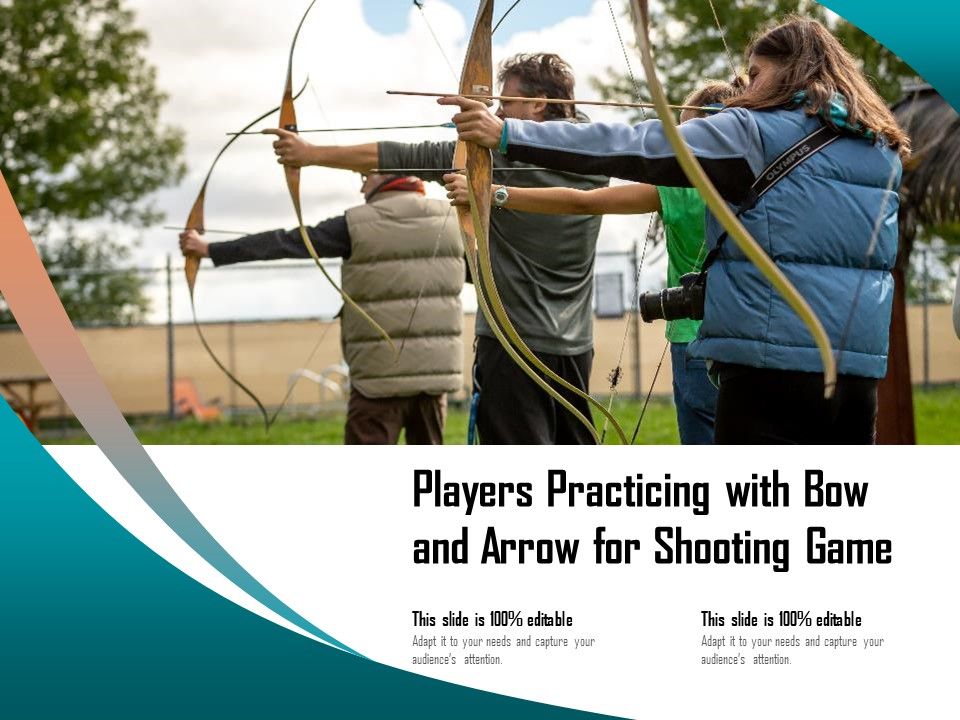 Players_Practicing_With_Bow_And_Arrow_For_Shooting_Game_Ppt_PowerPoint_Presentation_Summary_Inspiration_PDF_Slide_1.jpg