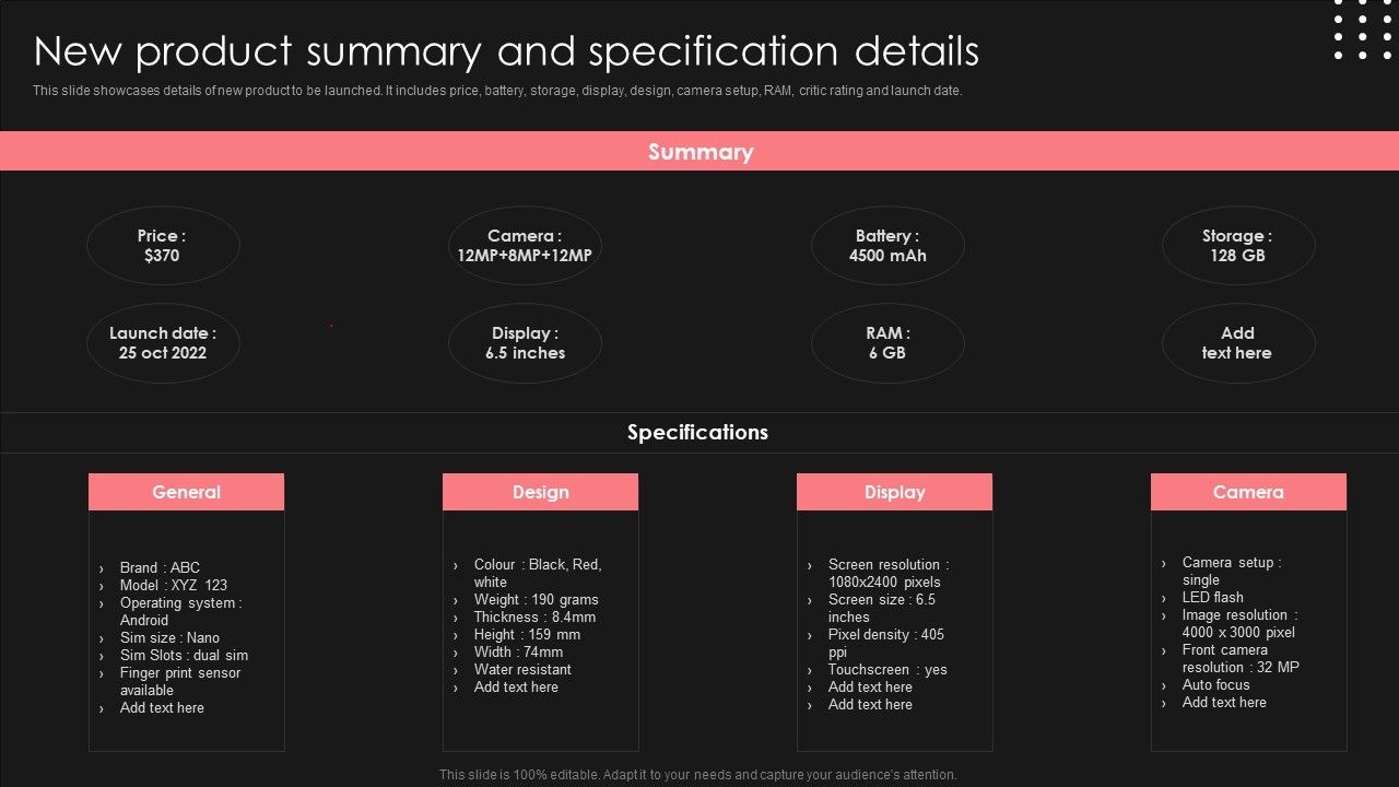 Positive_Impact_Of_Effective_New_Product_Summary_And_Specification_Details_Sample_PDF_Slide_1.jpg