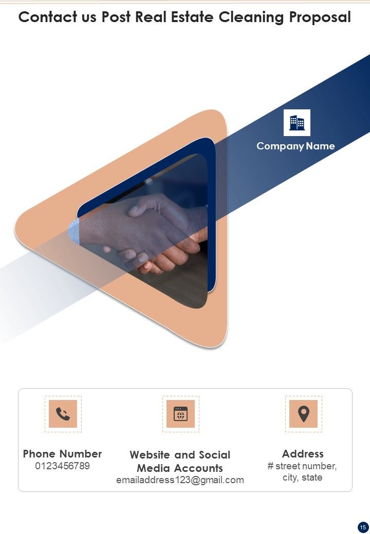 Post Real Estate Cleaning Proposal Example Document Report Doc Pdf Ppt