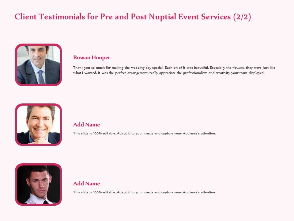 Pre_Postnuptial_Client_Testimonials_For_Pre_And_Post_Nuptial_Event_Services_Team_Ppt_Show_Example_Introduction_PDF_Slide_1.jpg