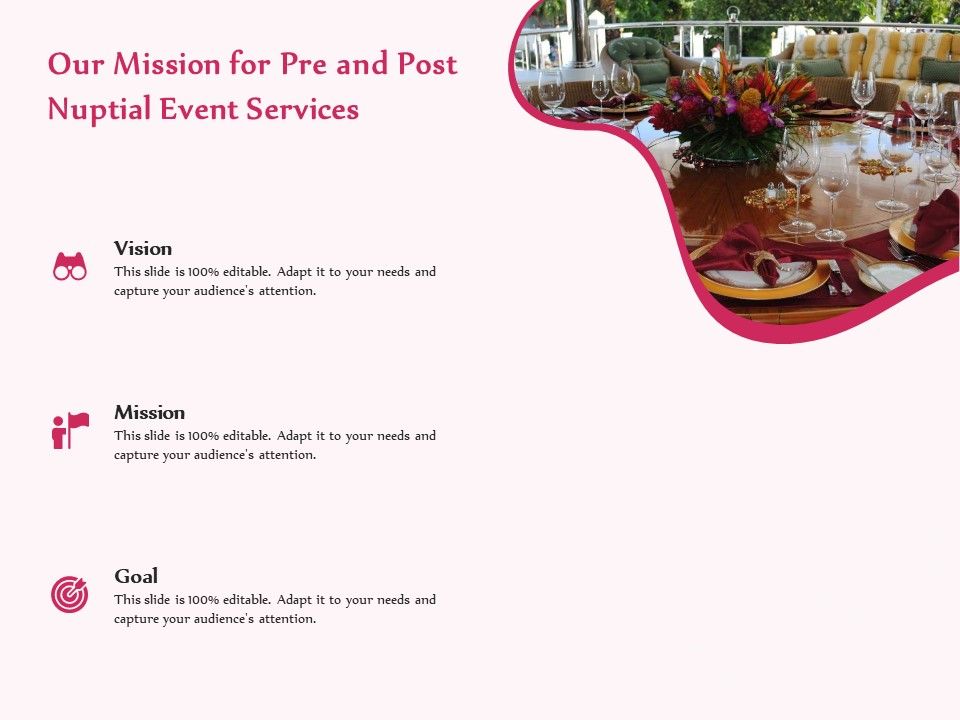 Pre_Postnuptial_Our_Mission_For_Pre_And_Post_Nuptial_Event_Services_Ppt_Slides_Diagrams_PDF_Slide_1.jpg