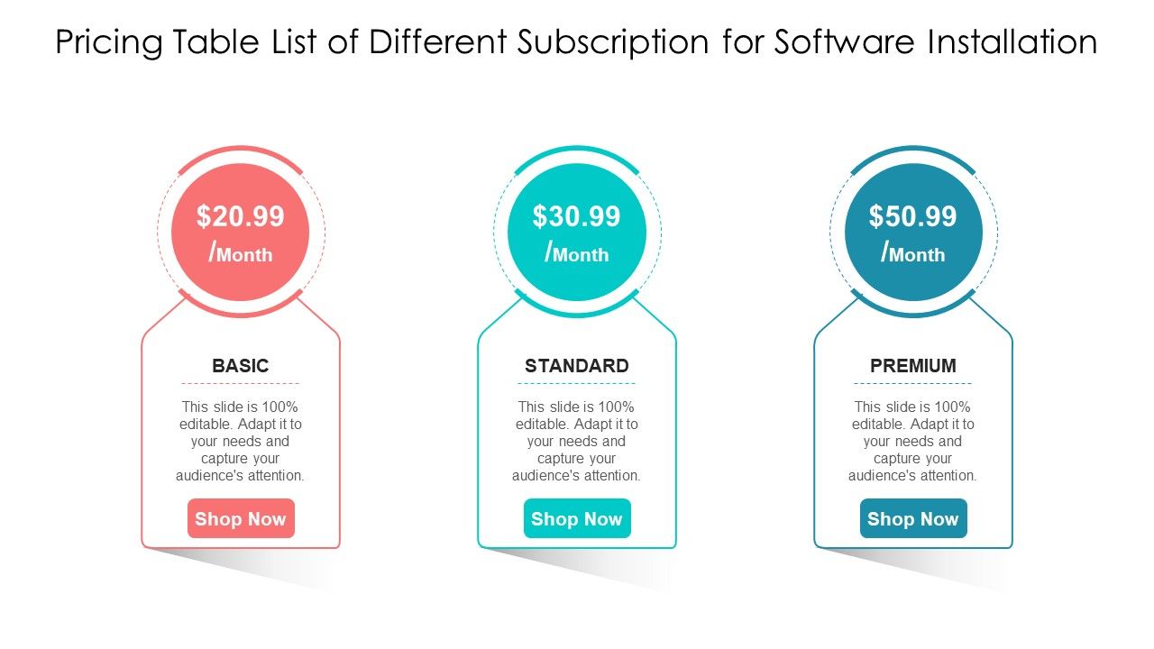 Pricing_Table_List_Of_Different_Subscription_For_Software_Installation_Microsoft_PDF_Slide_1.jpg