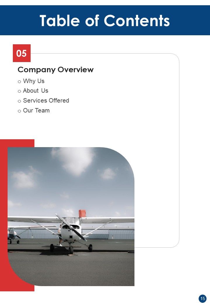 Private Plane Administration Company Proposal Example Document Report Doc Pdf Ppt
