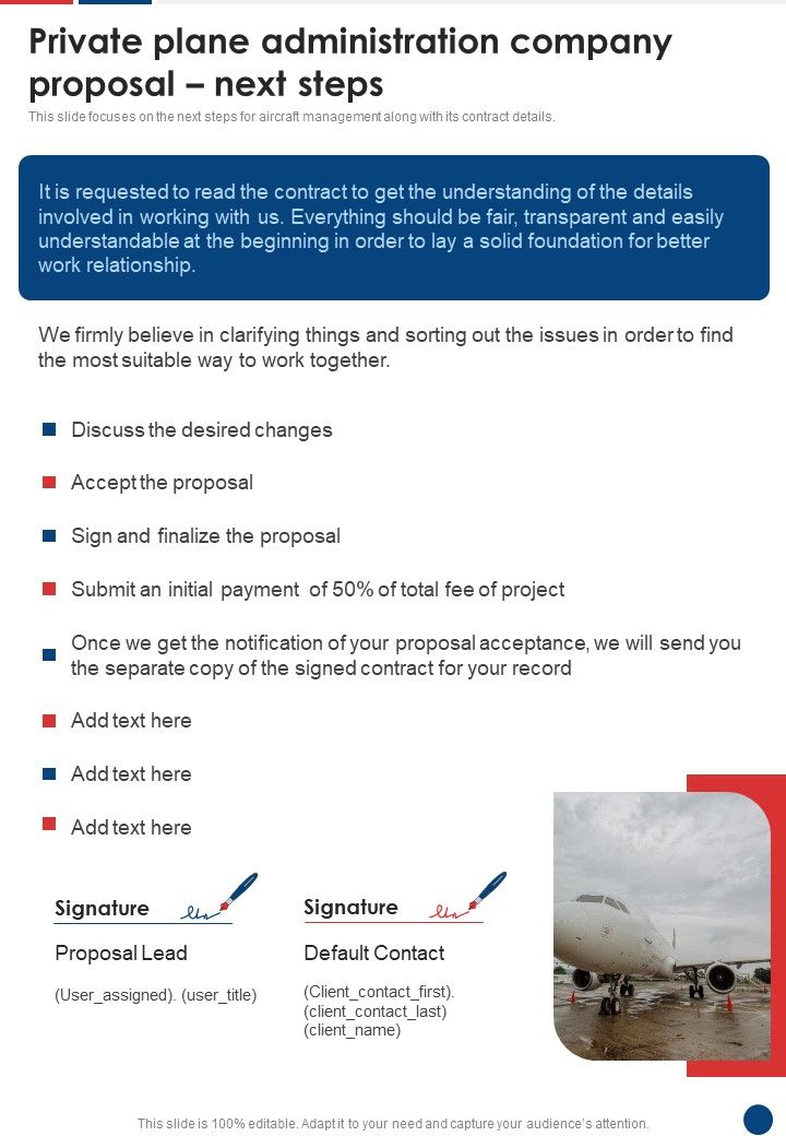 Private_Plane_Administration_Company_Proposal_Next_Steps_One_Pager_Sample_Example_Document_Slide_1.jpg