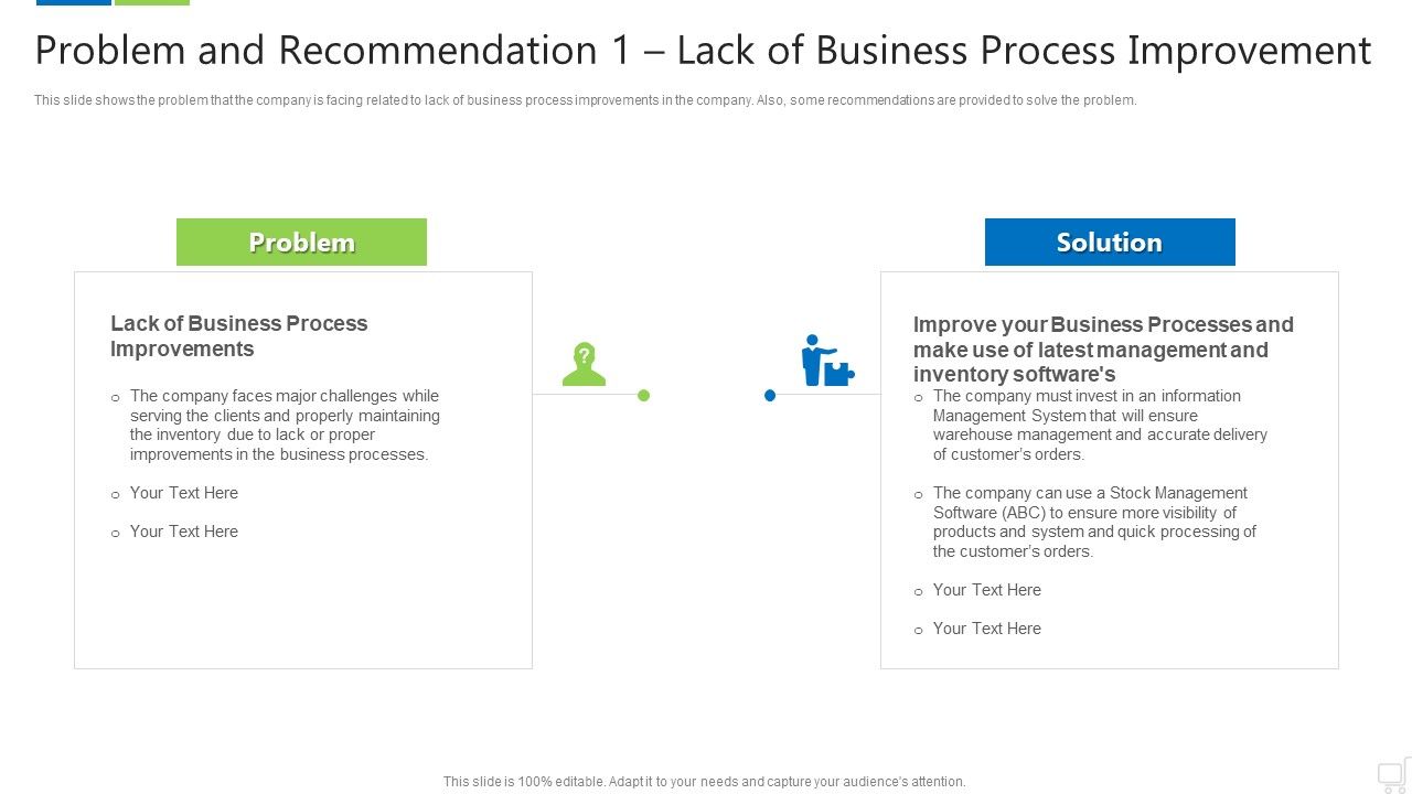 Problem_And_Recommendation_1_Lack_Of_Business_Process_Improvement_Information_PDF_Slide_1.jpg