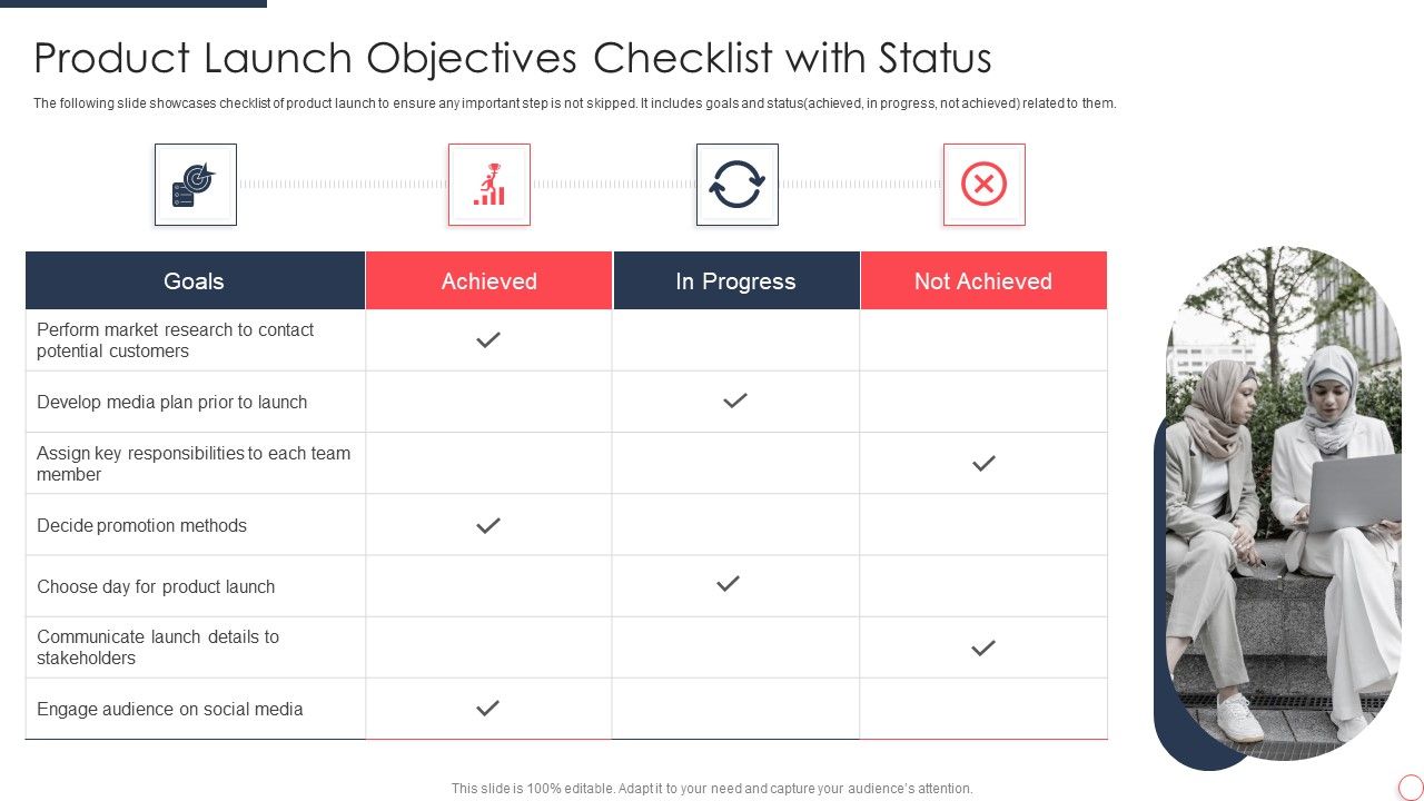 Product_Launch_Objectives_Checklist_With_Status_Demonstration_PDF_Slide_1.jpg