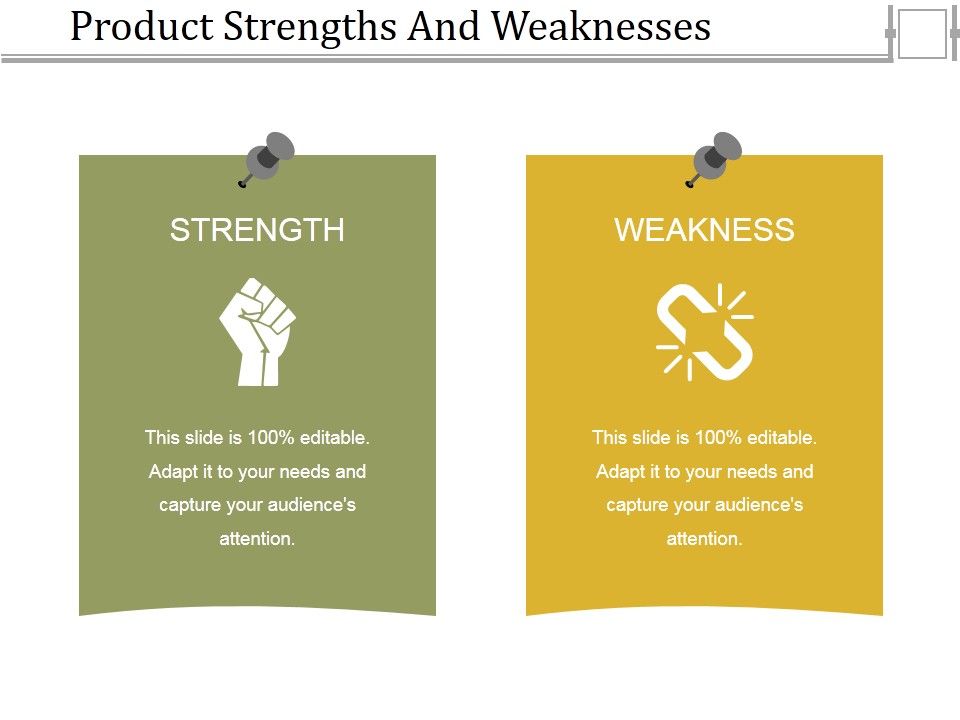 Product_Strengths_And_Weaknesses_Ppt_PowerPoint_Presentation_Infographic_Template_Themes_Slide_1.jpg