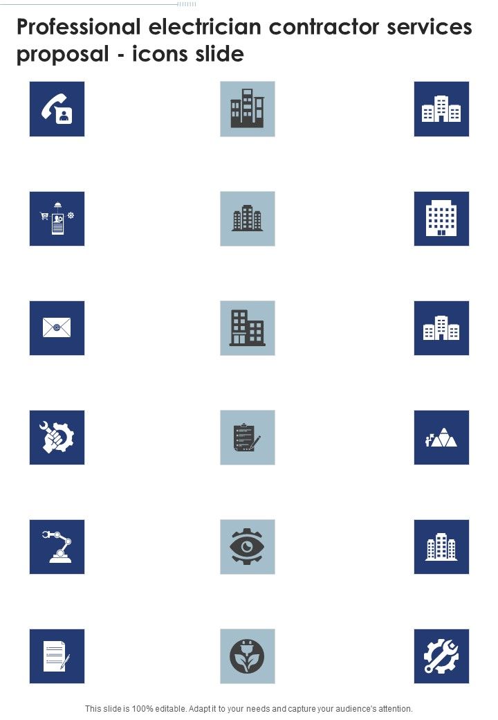 Professional_Electrician_Contractor_Services_Proposal_Icons_Slide_One_Pager_Sample_Example_Document_Slide_1.jpg