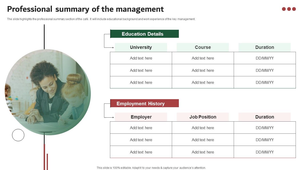 Professional_Summary_Of_The_Management_Elements_PDF_Slide_1.jpg