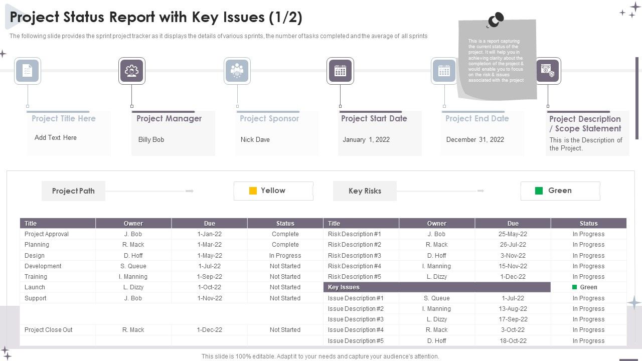 Project_Administration_Bundle_Project_Status_Report_With_Key_Issues_Summary_PDF_Slide_1.jpg
