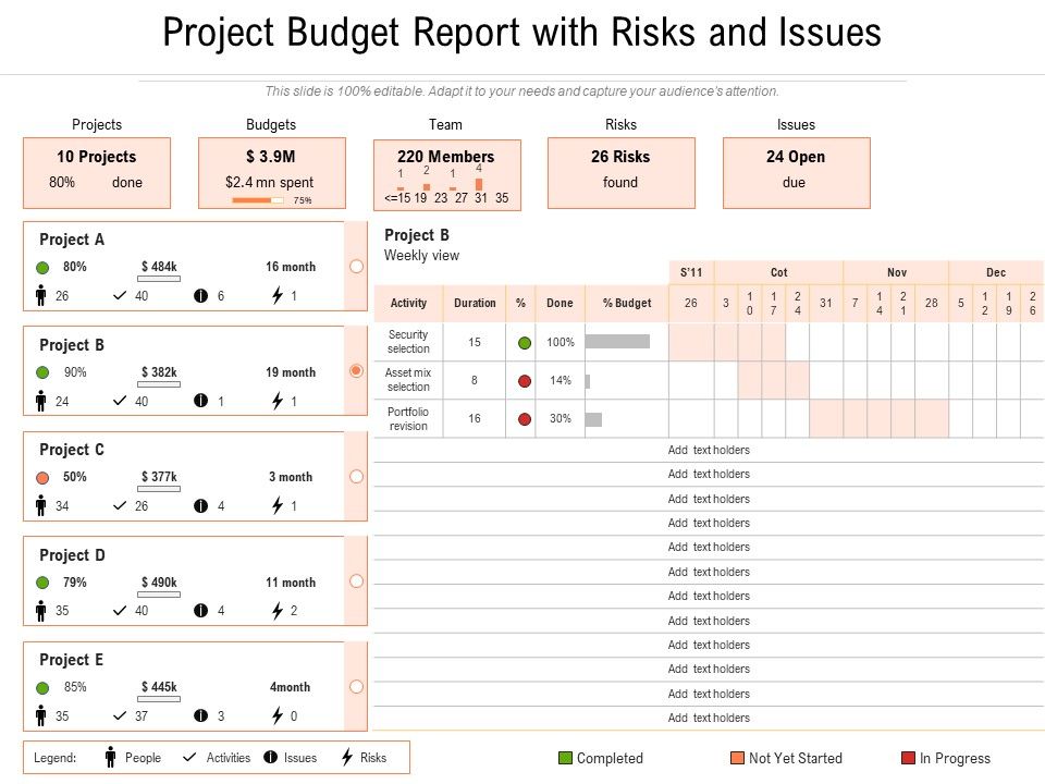 Project_Budget_Report_With_Risks_And_Issues_Ppt_PowerPoint_Presentation_File_Smartart_PDF_Slide_1.jpg