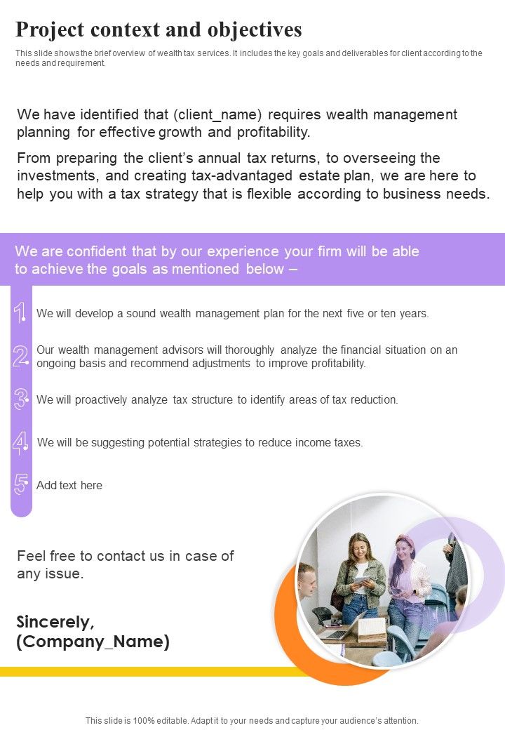 Project_Context_And_Objectives_Proposal_For_Wealth_Tax_Contractual_Services_One_Pager_Sample_Example_Document_Slide_1.jpg