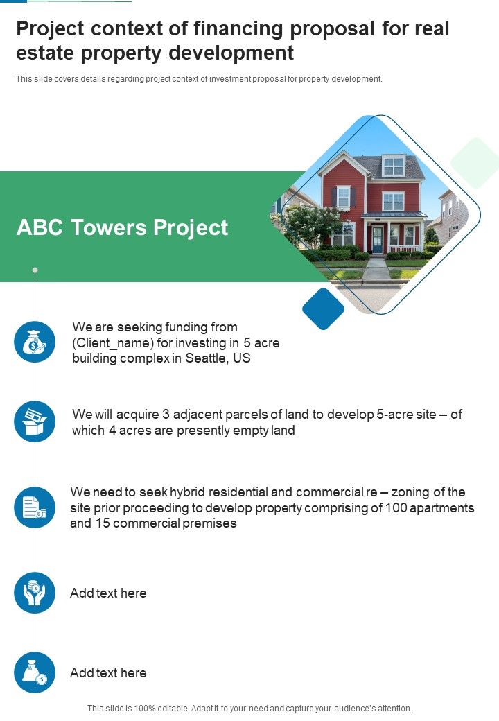 Project_Context_Of_Financing_Proposal_For_Real_Estate_Property_Development_One_Pager_Sample_Example_Document_Slide_1.jpg