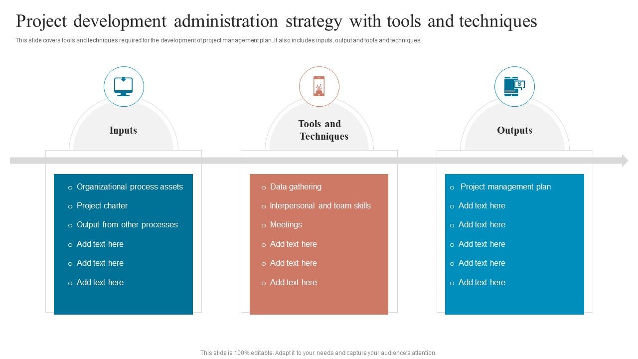 Project_Development_Administration_Strategy_With_Tools_And_Techniques_Sample_PDF_Slide_1.jpg
