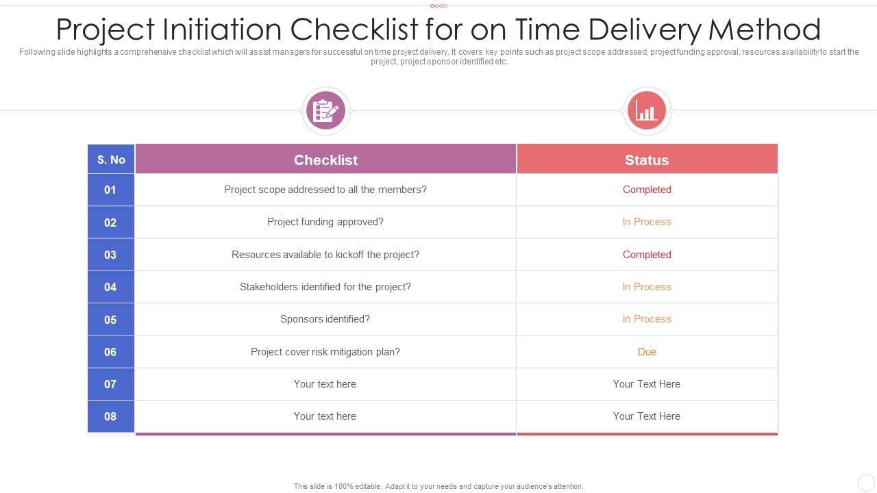 Project_Initiation_Checklist_For_On_Time_Delivery_Method_Elements_PDF_Slide_1.jpg