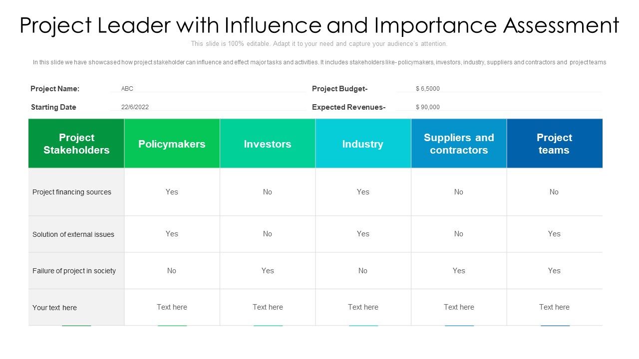 Project_Leader_With_Influence_And_Importance_Assessment_Ppt_PowerPoint_Presentation_Gallery_Background_PDF_Slide_1.jpg