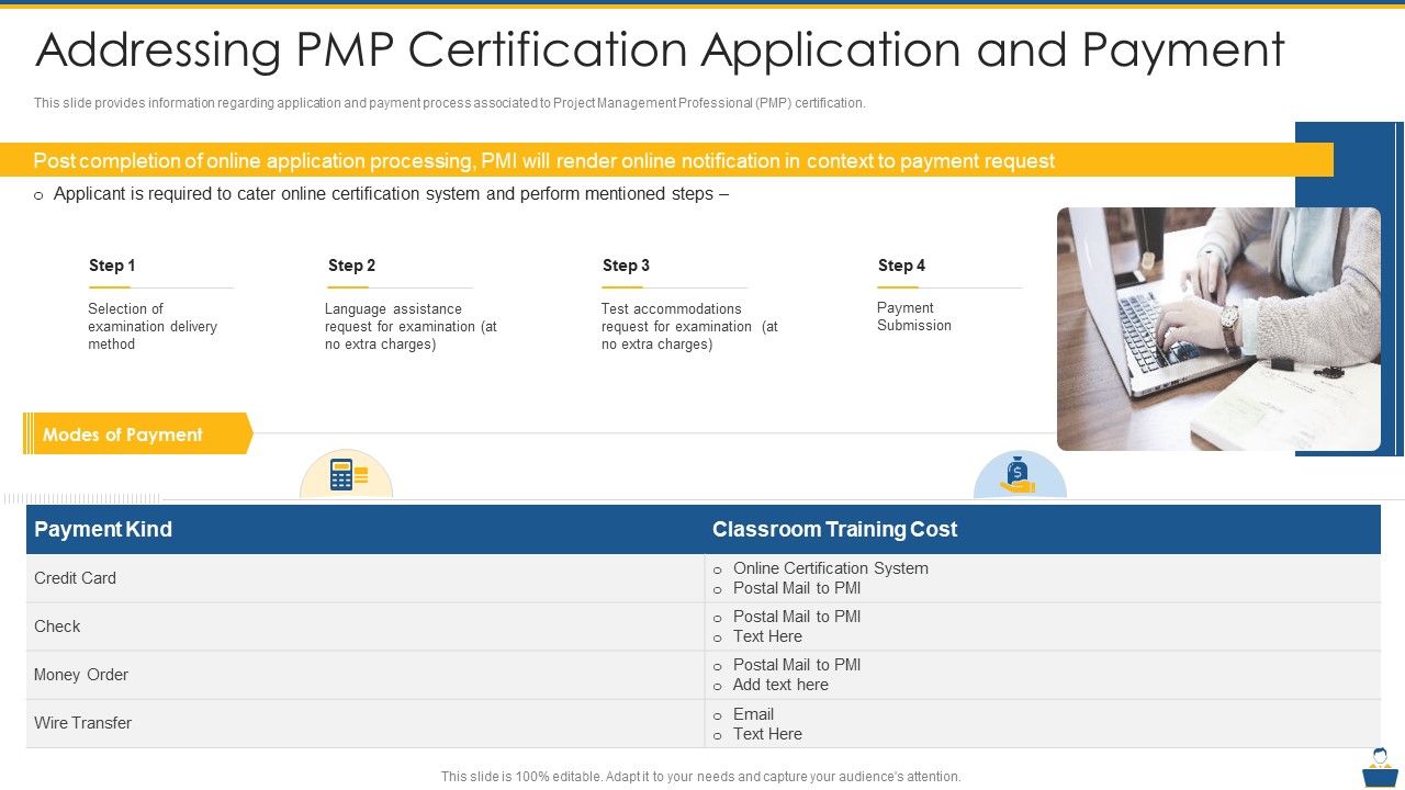 Project_Management_Professional_Certificate_Preparation_IT_Addressing_PMP_Certification_Application_And_Payment_Summary_PDF_Slide_1.jpg