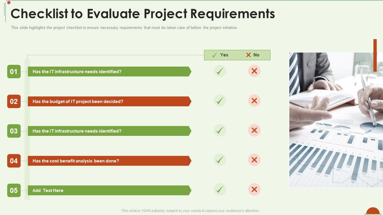 Project_Management_Under_Supervision_Checklist_To_Evaluate_Project_Requirements_Information_PDF_Slide_1.jpg