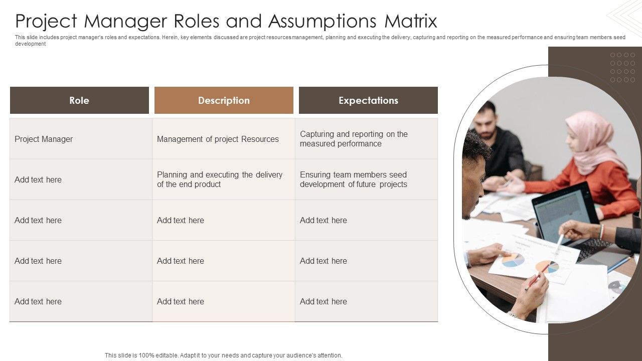 Project_Manager_Roles_And_Assumptions_Matrix_Ppt_PowerPoint_Presentation_Outline_Designs_PDF_Slide_1.jpg