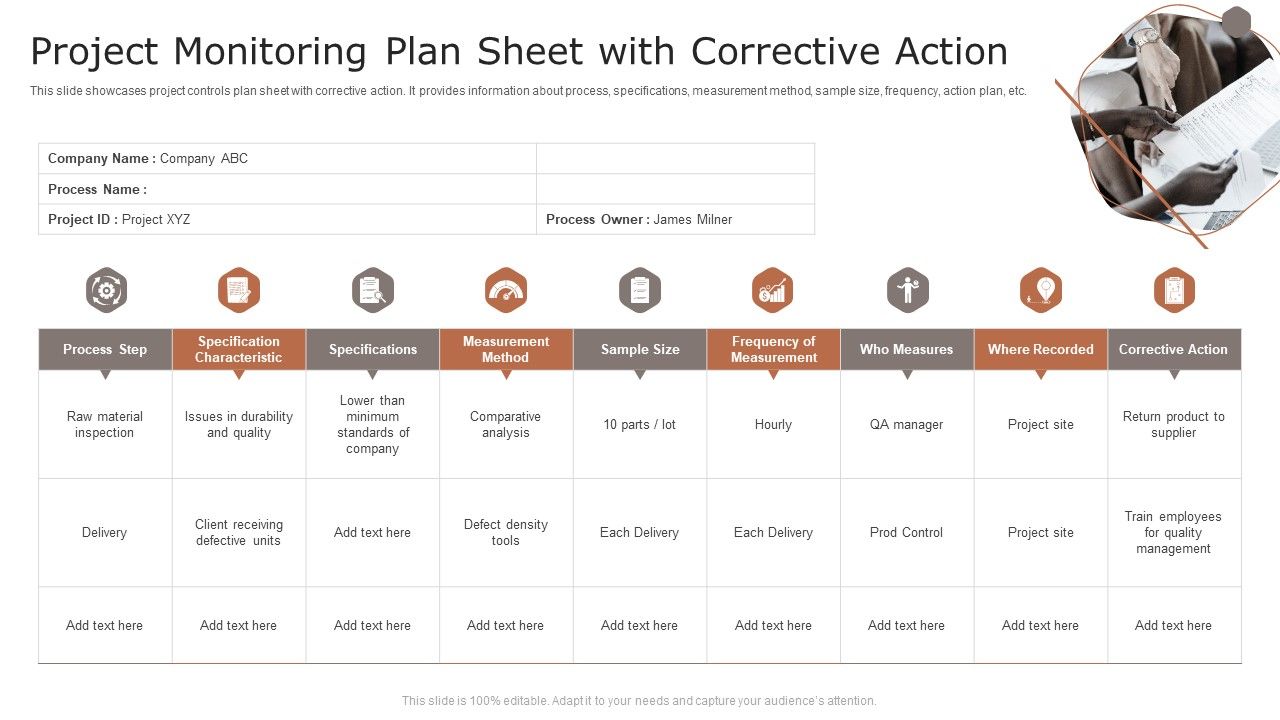 Project_Monitoring_Plan_Sheet_With_Corrective_Action_Ppt_Slides_Model_PDF_Slide_1.jpg