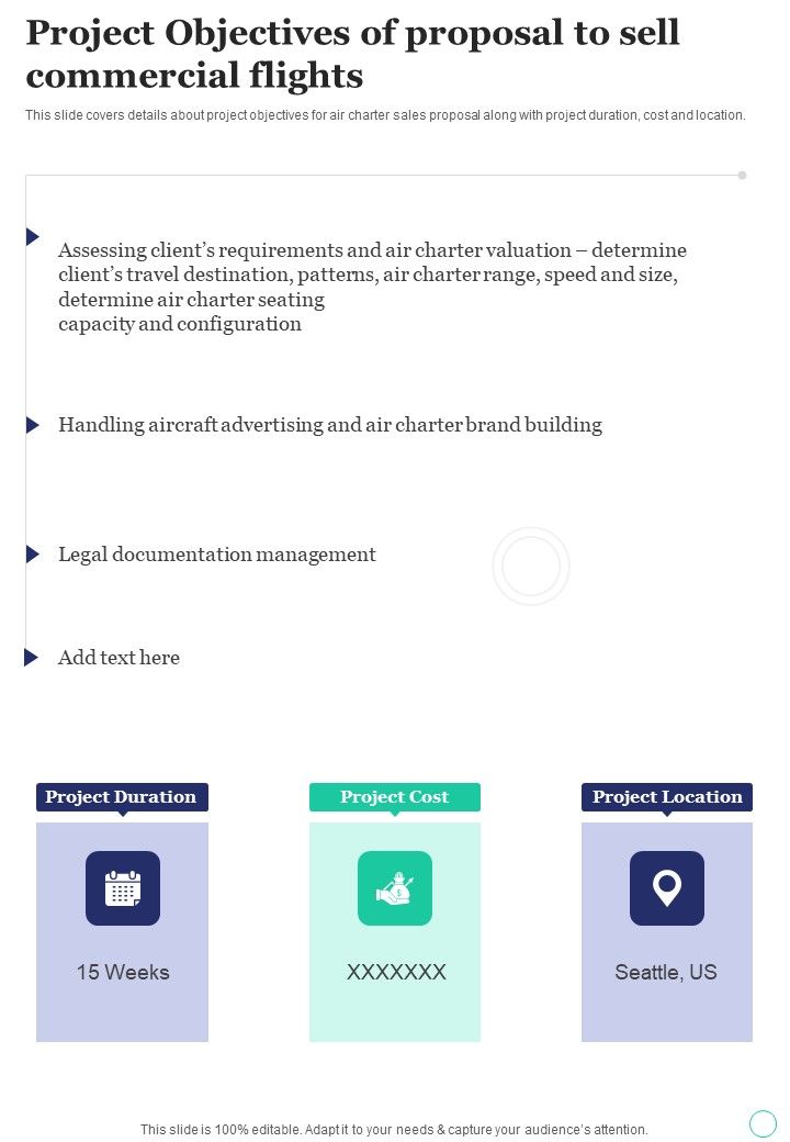Project_Objectives_Of_Proposal_To_Sell_Commercial_Flights_One_Pager_Sample_Example_Document_Slide_1.jpg