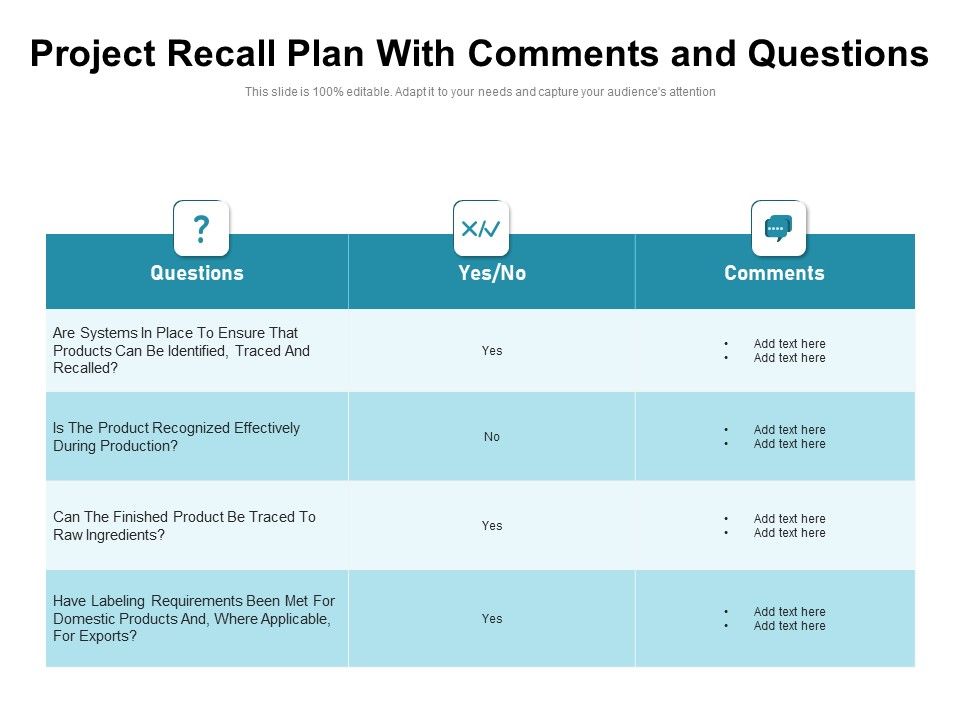 Project_Recall_Plan_With_Comments_And_Questions_Ppt_PowerPoint_Presentation_Infographics_Background_Images_PDF_Slide_1.jpg