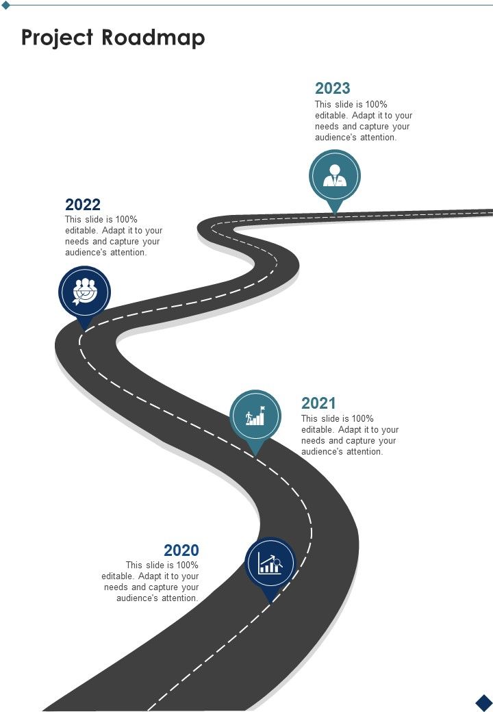 Project Roadmap Secure Network Construction Proposal One Pager Sample Example Document Slide01