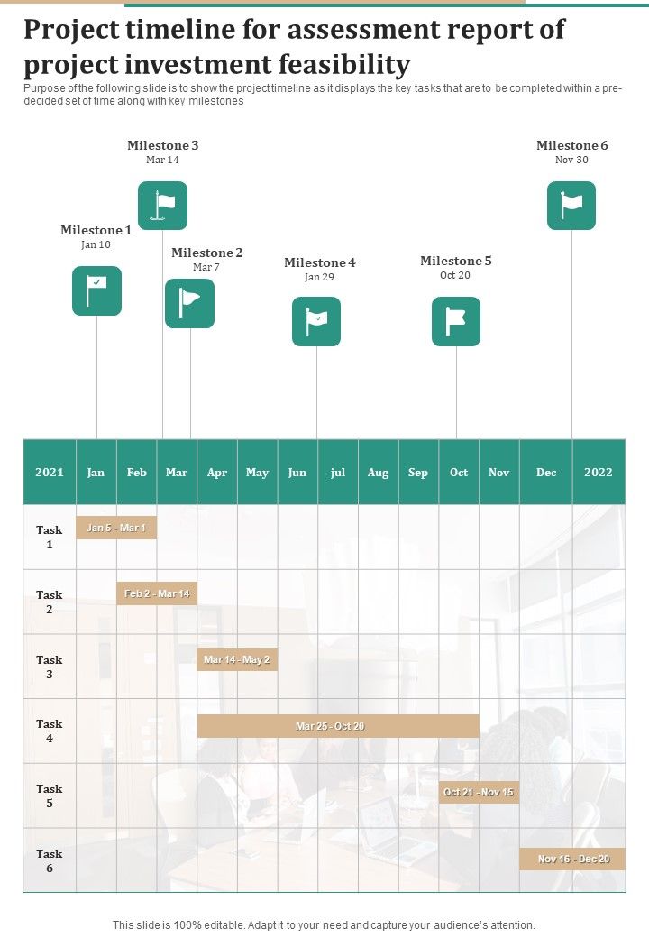 Project_Timeline_For_Assessment_Report_Of_Project_Investment_Feasibility_One_Pager_Sample_Example_Document_Slide_1.jpg
