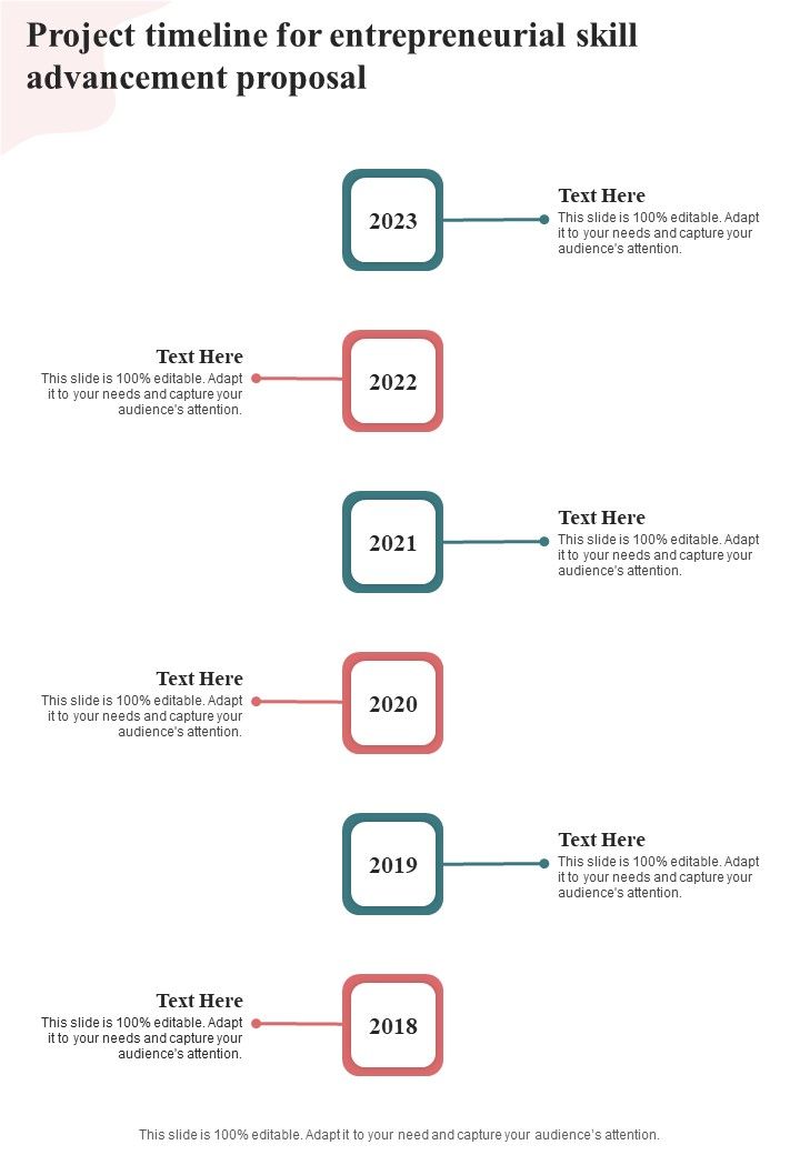 Project_Timeline_For_Entrepreneurial_Skill_Advancement_Proposal_One_Pager_Sample_Example_Document_Slide_1.jpg