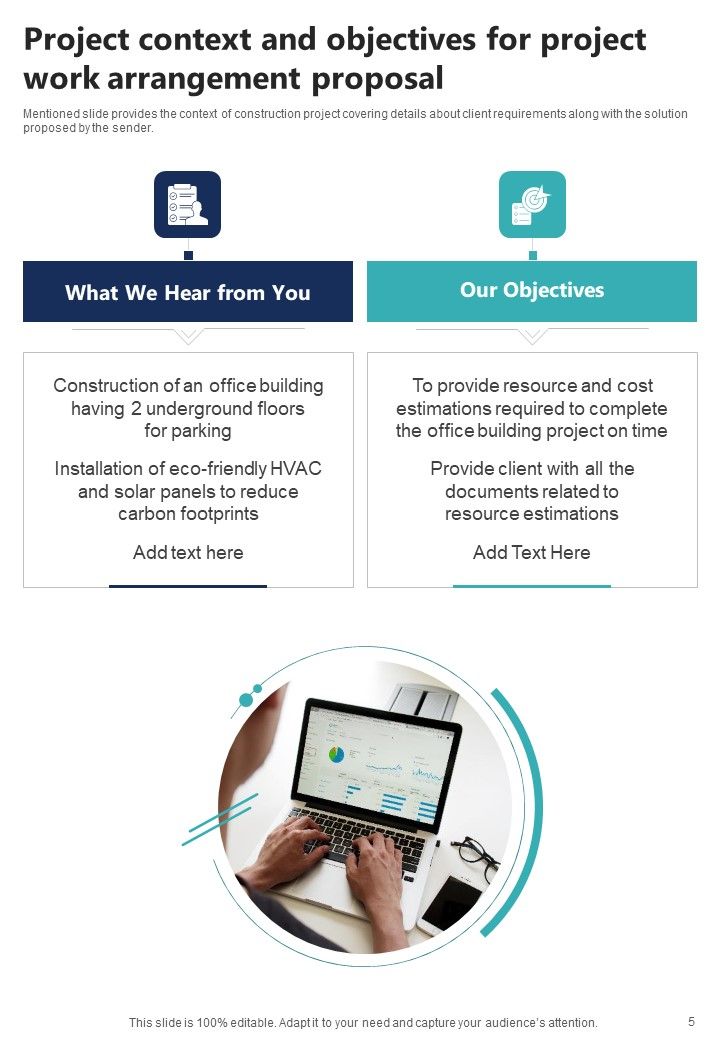 Project Work Arrangement Proposal Example Document Report Doc Pdf Ppt
