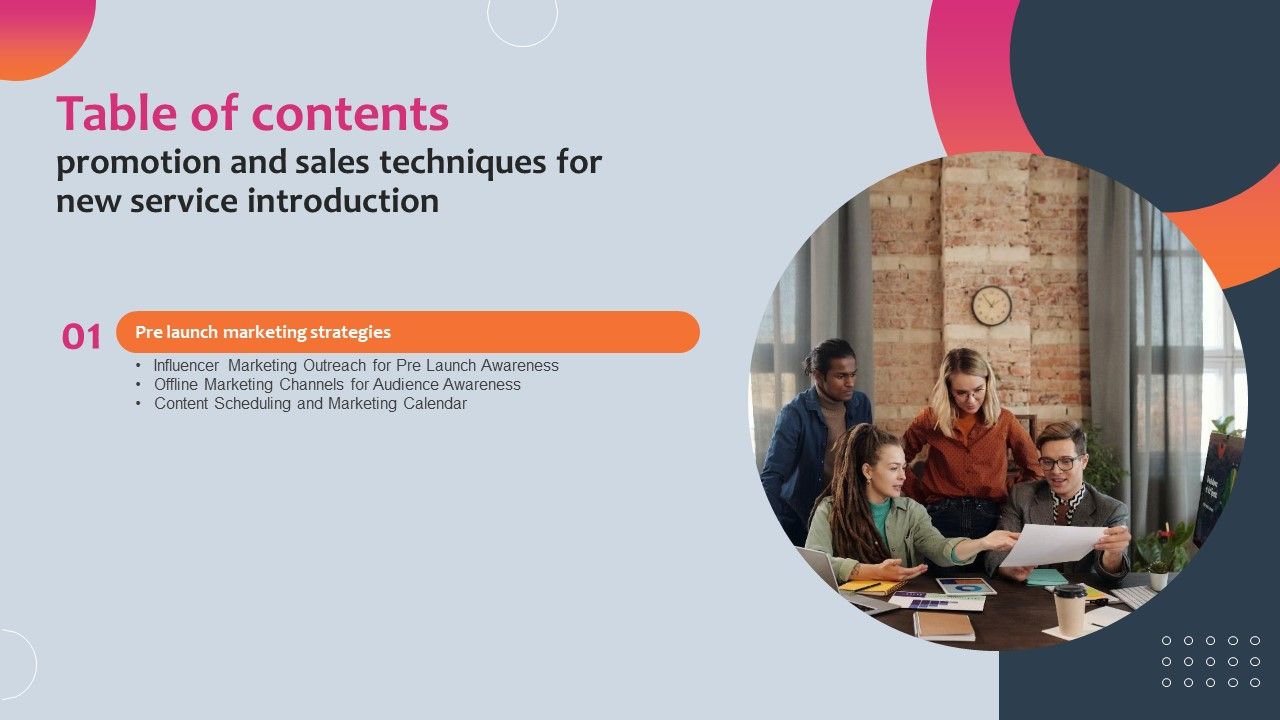 Promotion_Sales_Techniques_For_New_Service_Introduction_Table_Of_Contents_Clipart_PDF_Slide_1.jpg