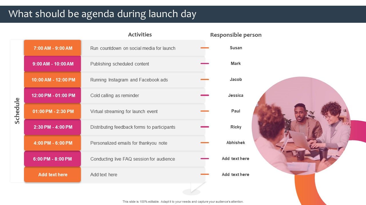 Promotion_Sales_Techniques_For_New_Service_Introduction_What_Should_Be_Agenda_During_Launch_Day_Portrait_PDF_Slide_1.jpg