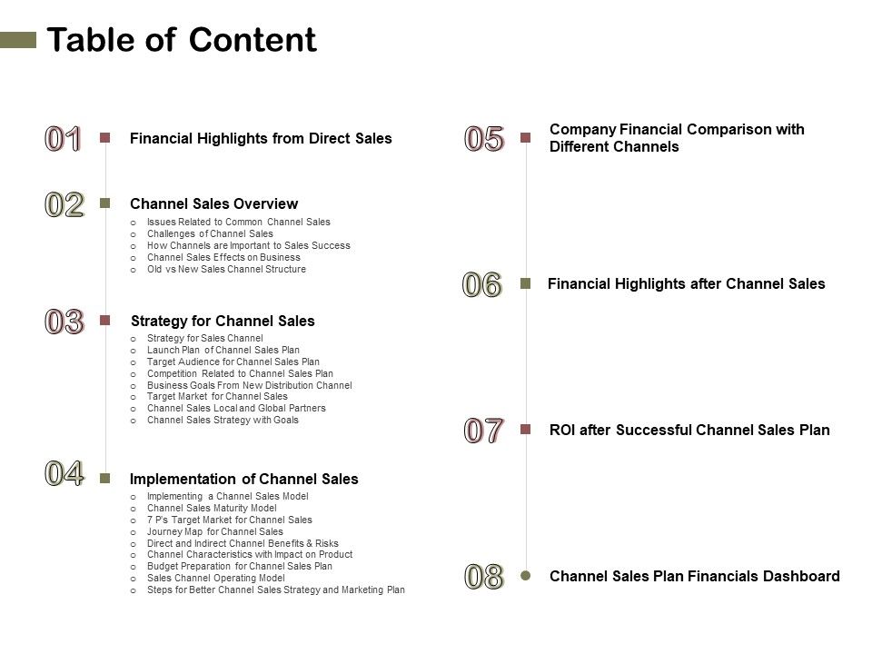 Promotional_Channels_And_Action_Plan_For_Increasing_Revenues_Table_Of_Content_Slides_PDF_Slide_1.jpg